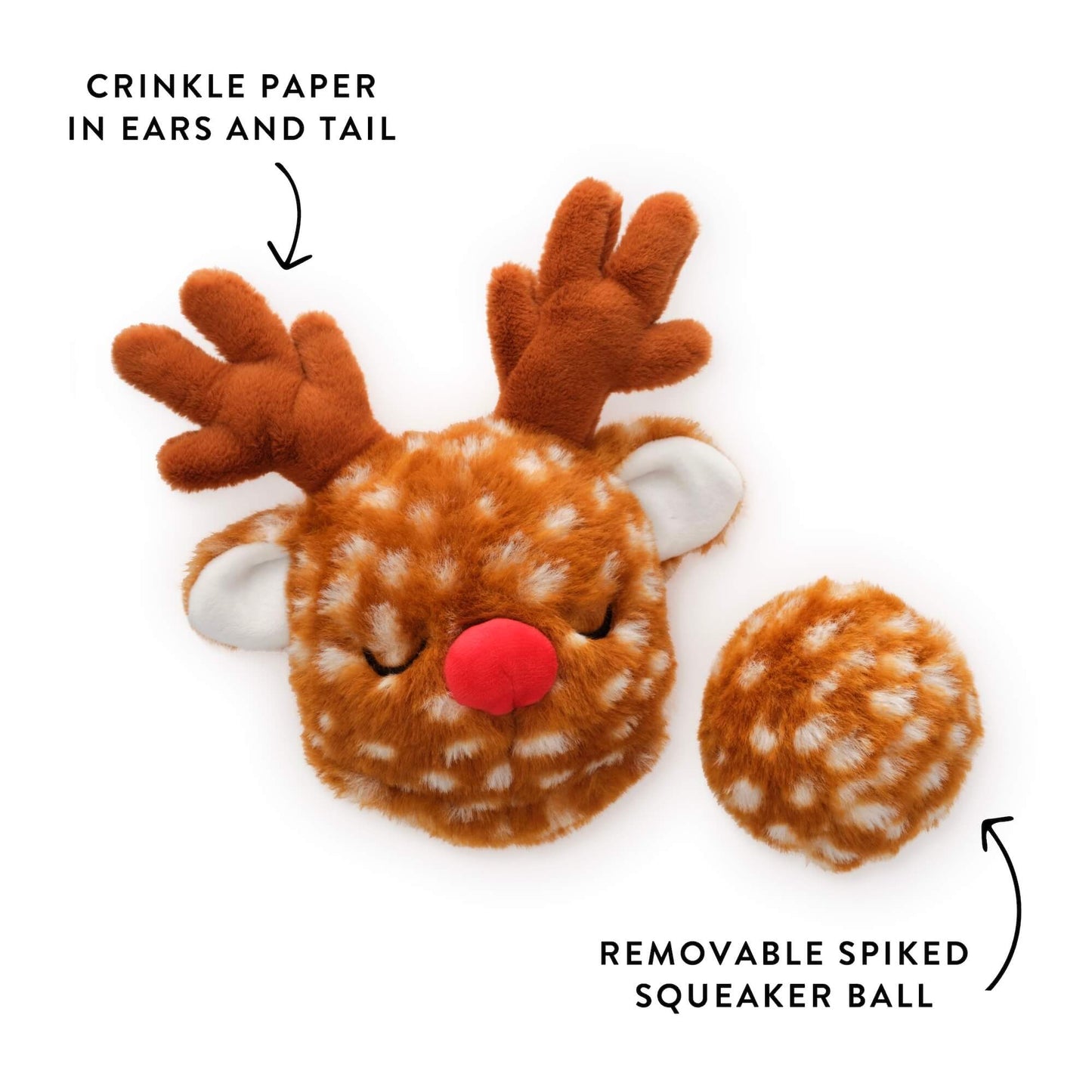 Foggy Dog Reindeer 2-in-1 Bounce Toy