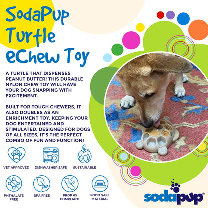 Turtle Durable Nylon Chew and Enrichment Toy