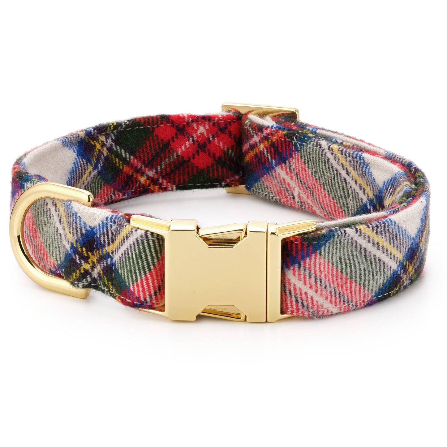 Foggy Dog Regent Plaid Flannel Collar