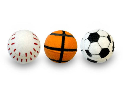 ThoozyPet Tennis Ball Asst Baseball/Basketball/Soccer