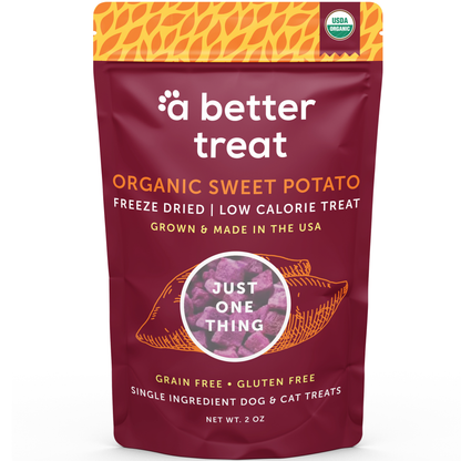 Organic Freeze Dried Purple Sweet Potato Dog and Cat Treats