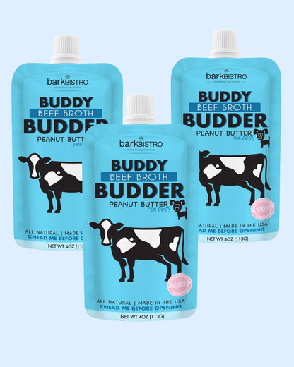 Buddy Budder 4oz - Beef Broth
