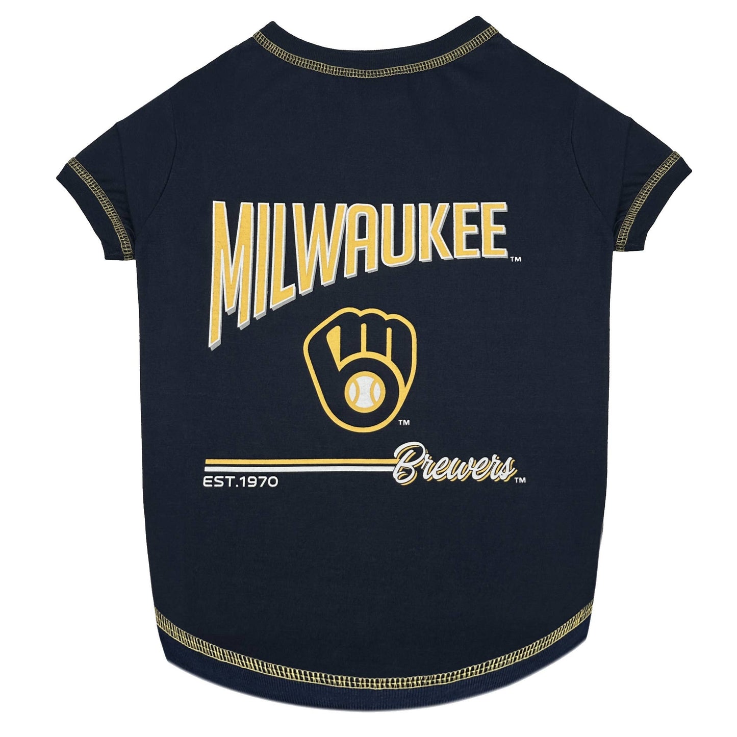 Brewers Bold City Text Tee