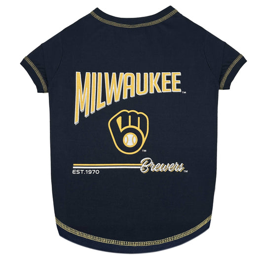 Brewers Bold City Text Tee