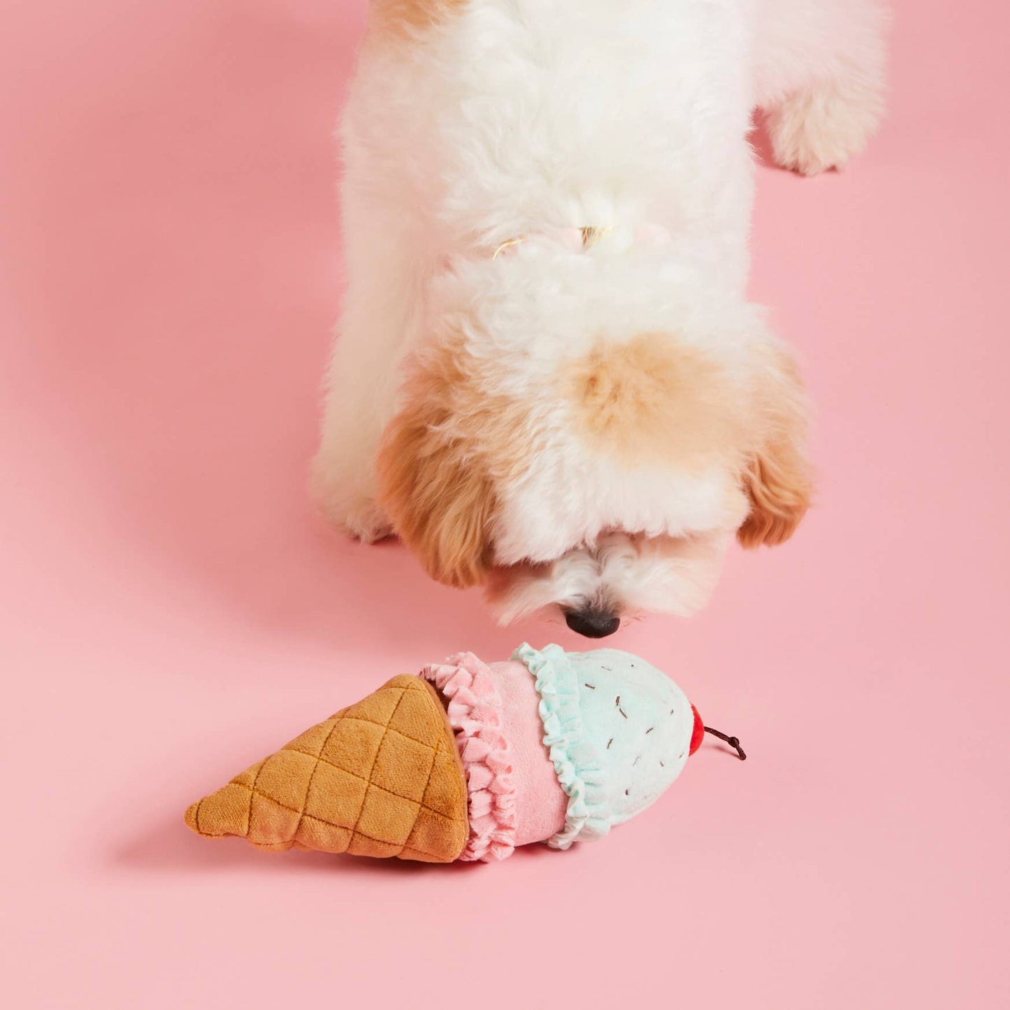 Ice Cream Snuffle Dog Toy