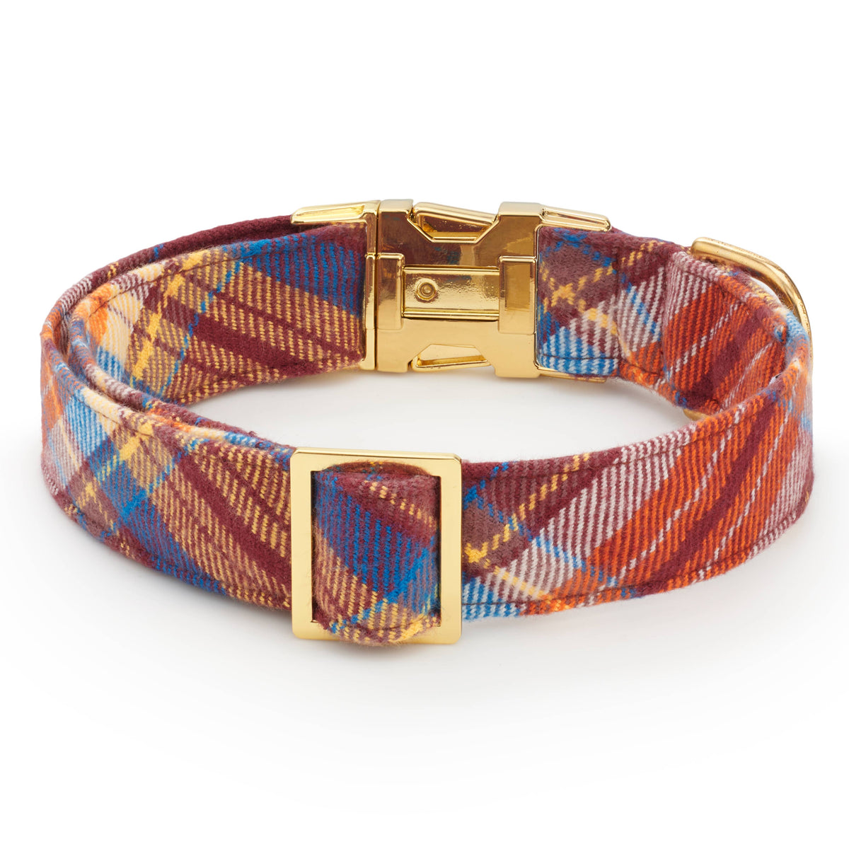 Marlow Plaid Dog Collar