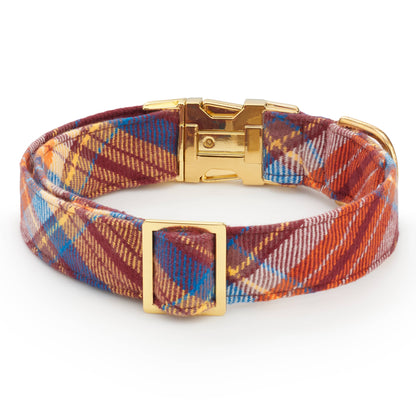 Marlow Plaid Dog Collar