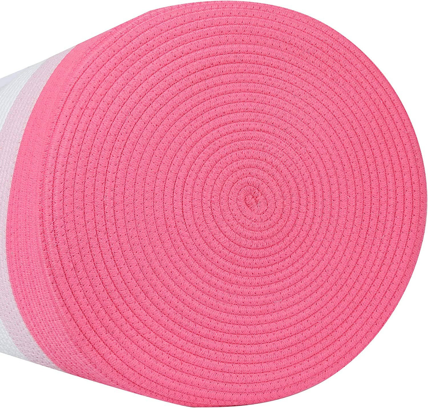 Midlee Pink 3 Tone Toys Basket