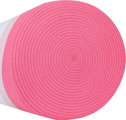 Midlee Pink 3 Tone Toys Basket