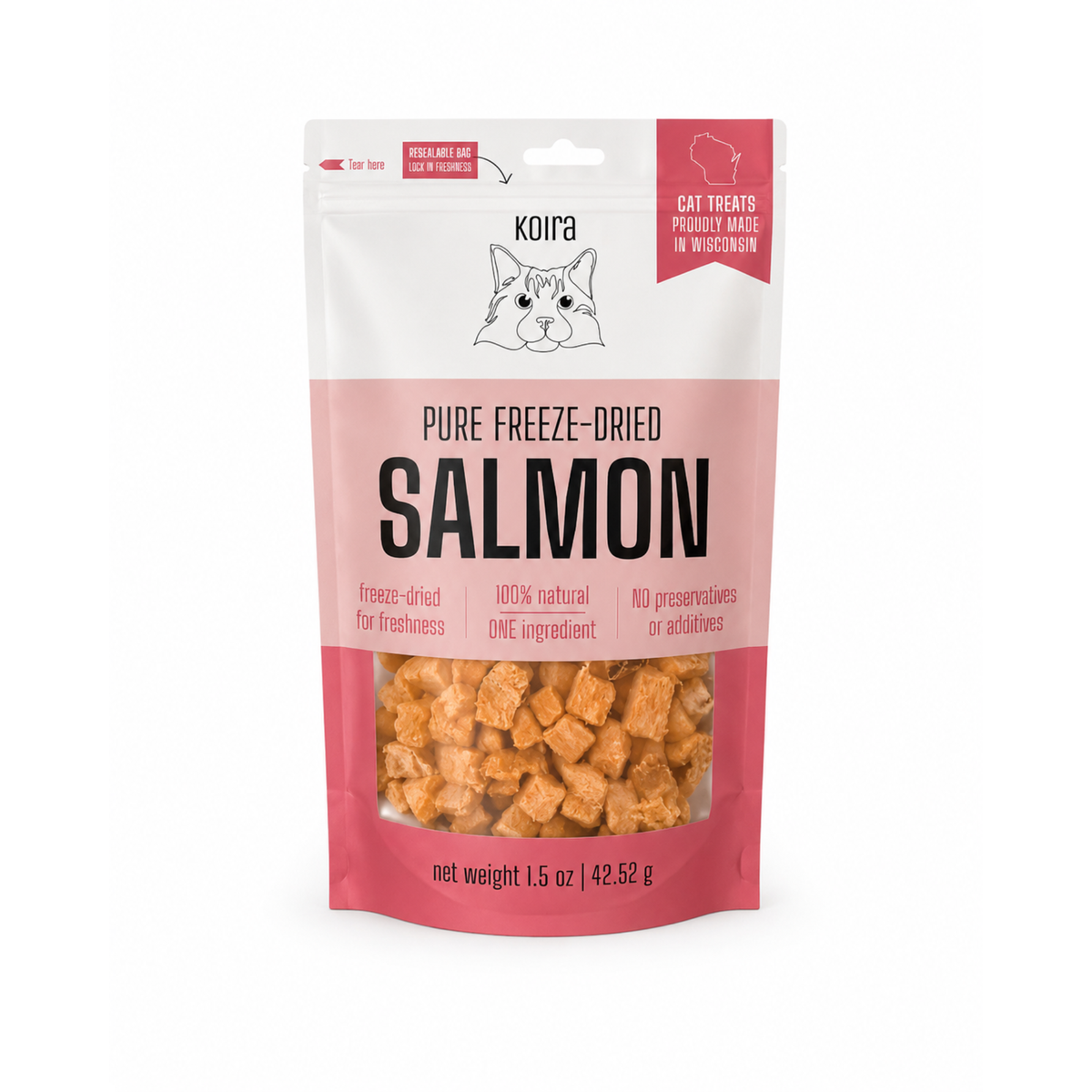 Freeze-Dried Salmon Cat Treats