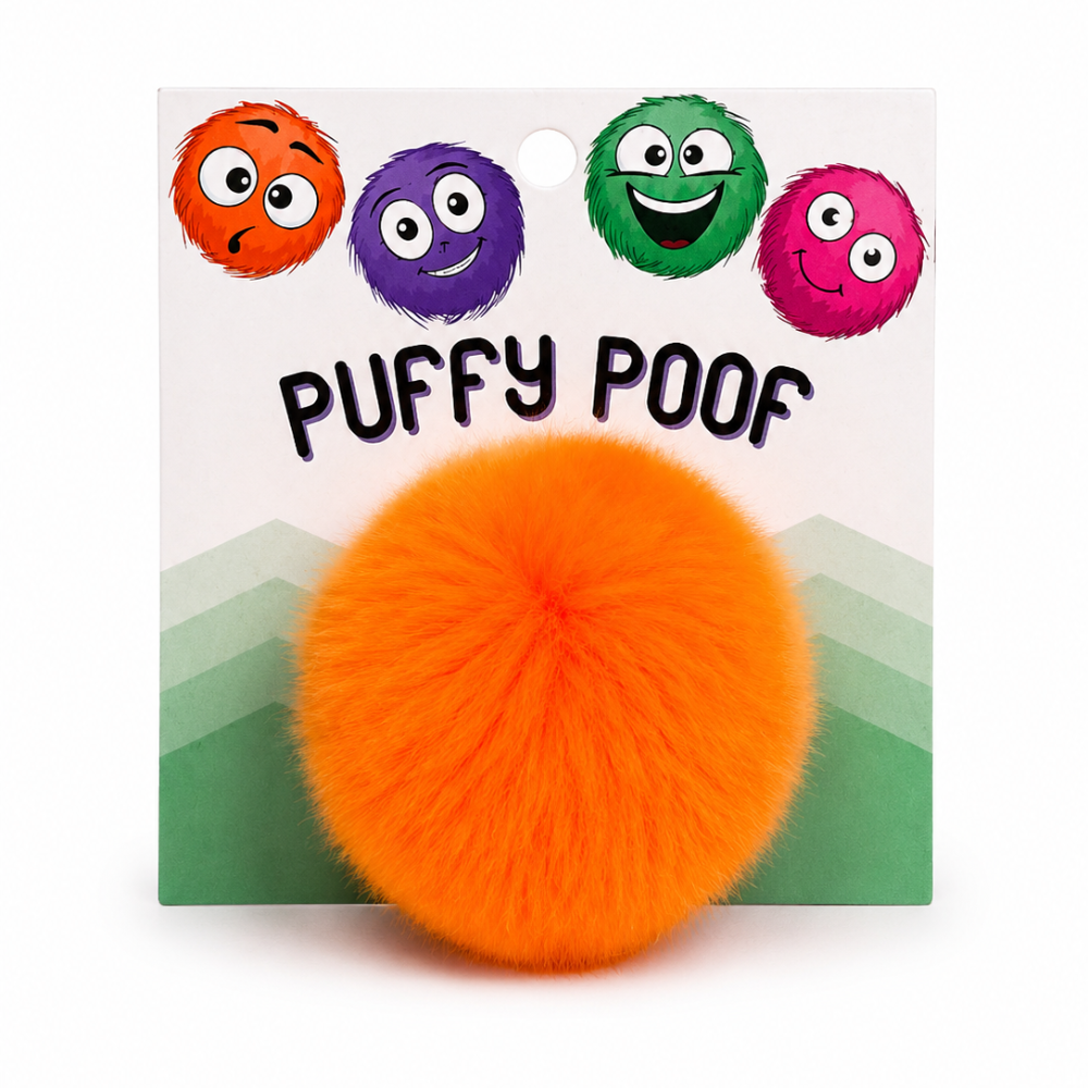 Puffy Poof Cat Toy