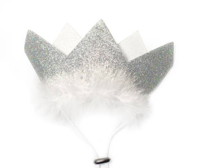 Multipet Party Crown Silver Large