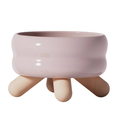 Elevated Ceramic Pet Water Bowl