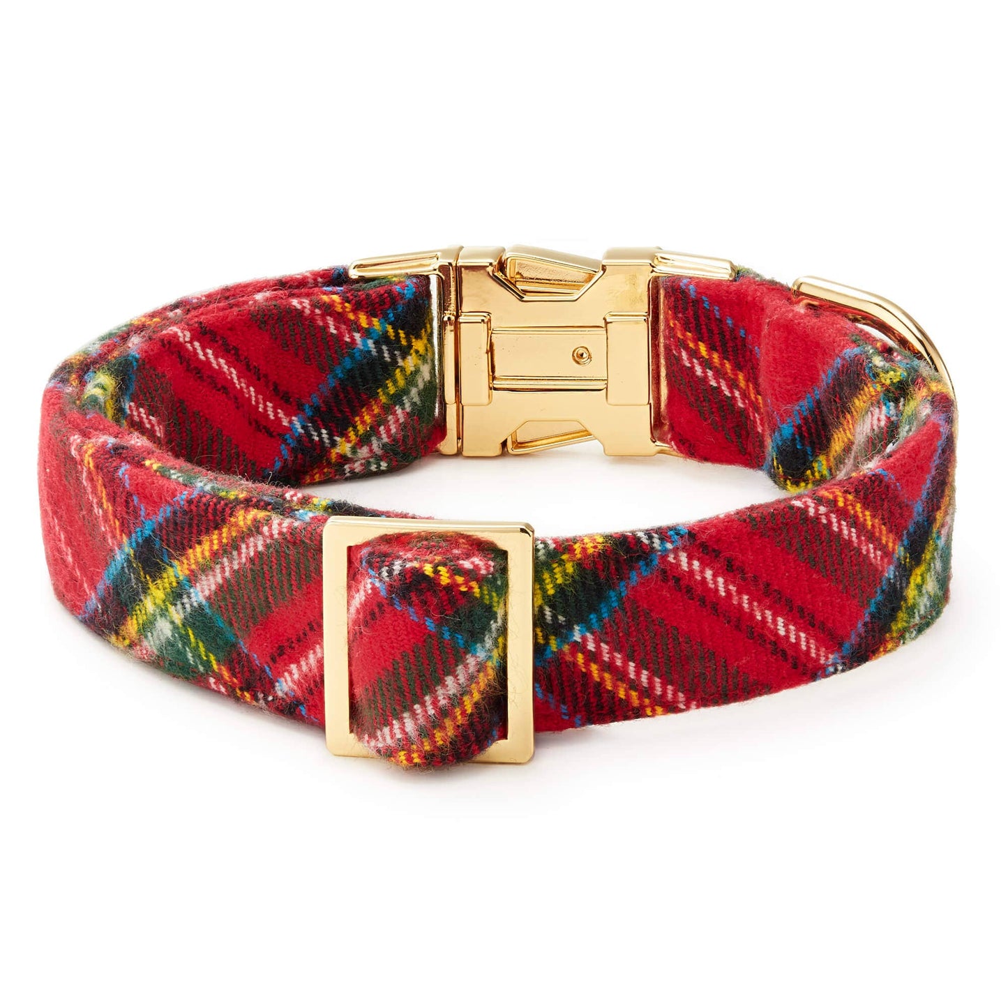 Foggy Dog Tartan Plaid Flannel Dog Collar