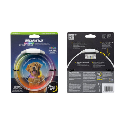 Nite Ize Rechargeable LED Safety Necklace Disco