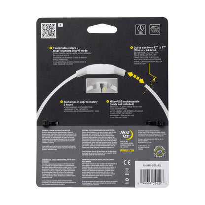 Nite Ize Rechargeable LED Safety Necklace Disco