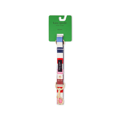 Kate Spade Large Dog Leash, Adventure Stripe