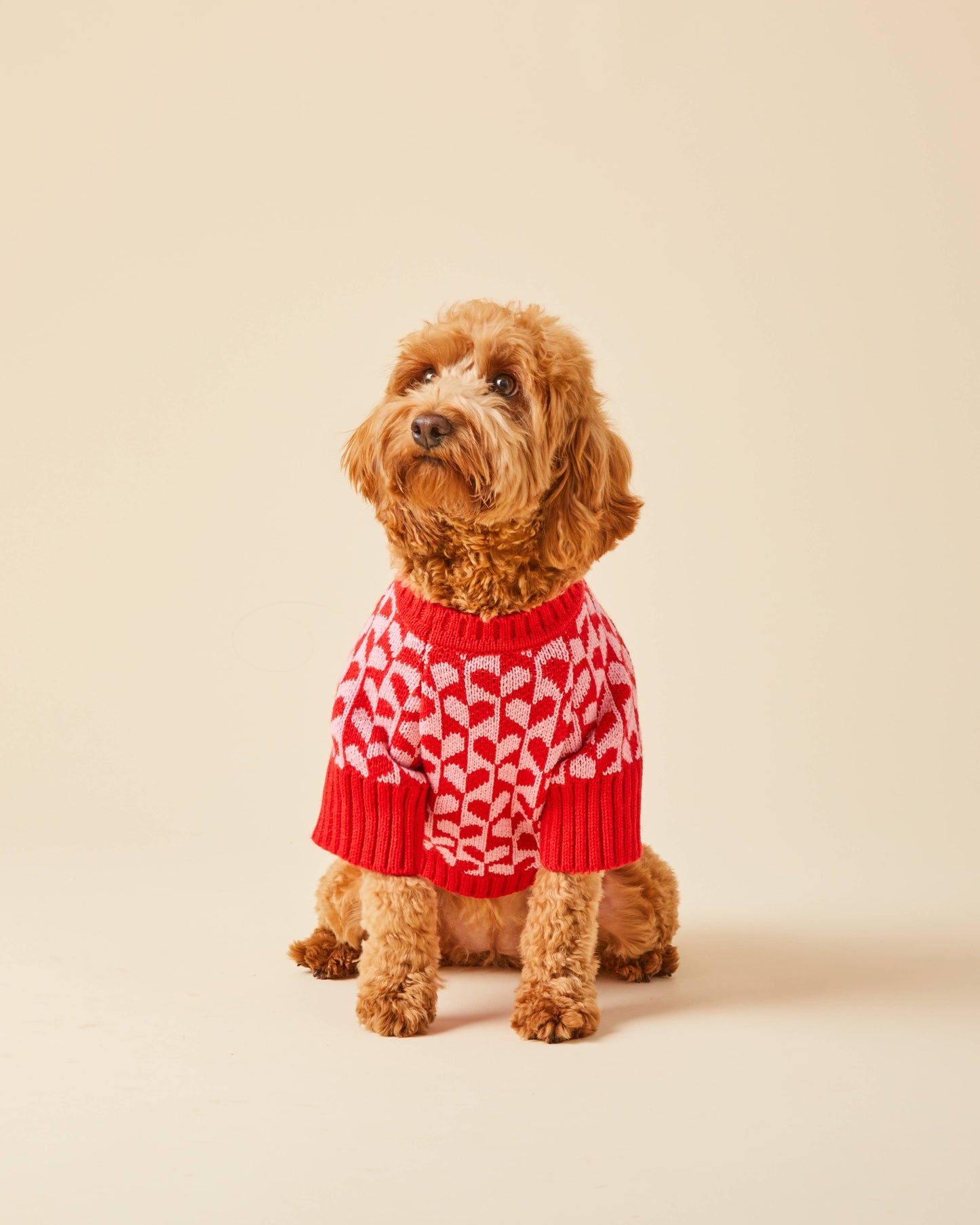 Heart Stripe Valentine's Day Sweater