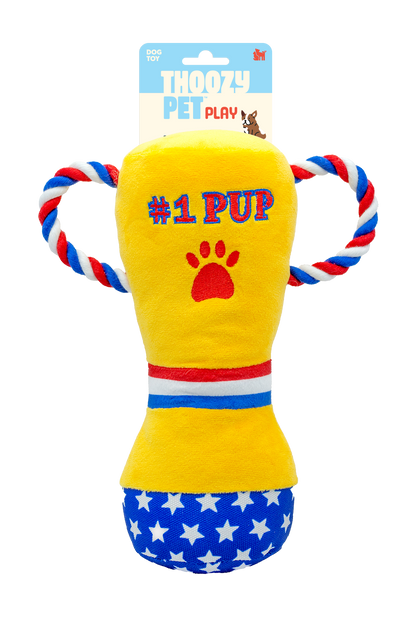 ThoozyPet #1 PUP Trophy Toy 9"