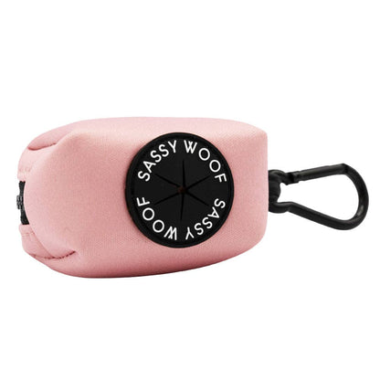 Dog Waste Bag Holder - Dusty Rose