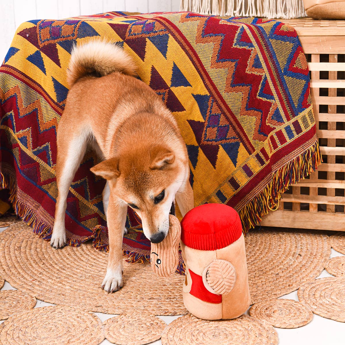 HugSmart Peanut Butter Jar-Interactive Toy