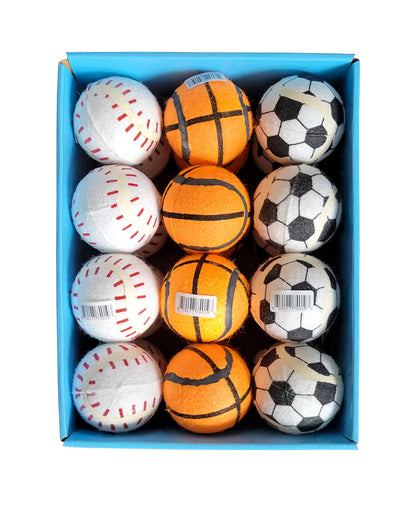 ThoozyPet Tennis Ball Asst Baseball/Basketball/Soccer
