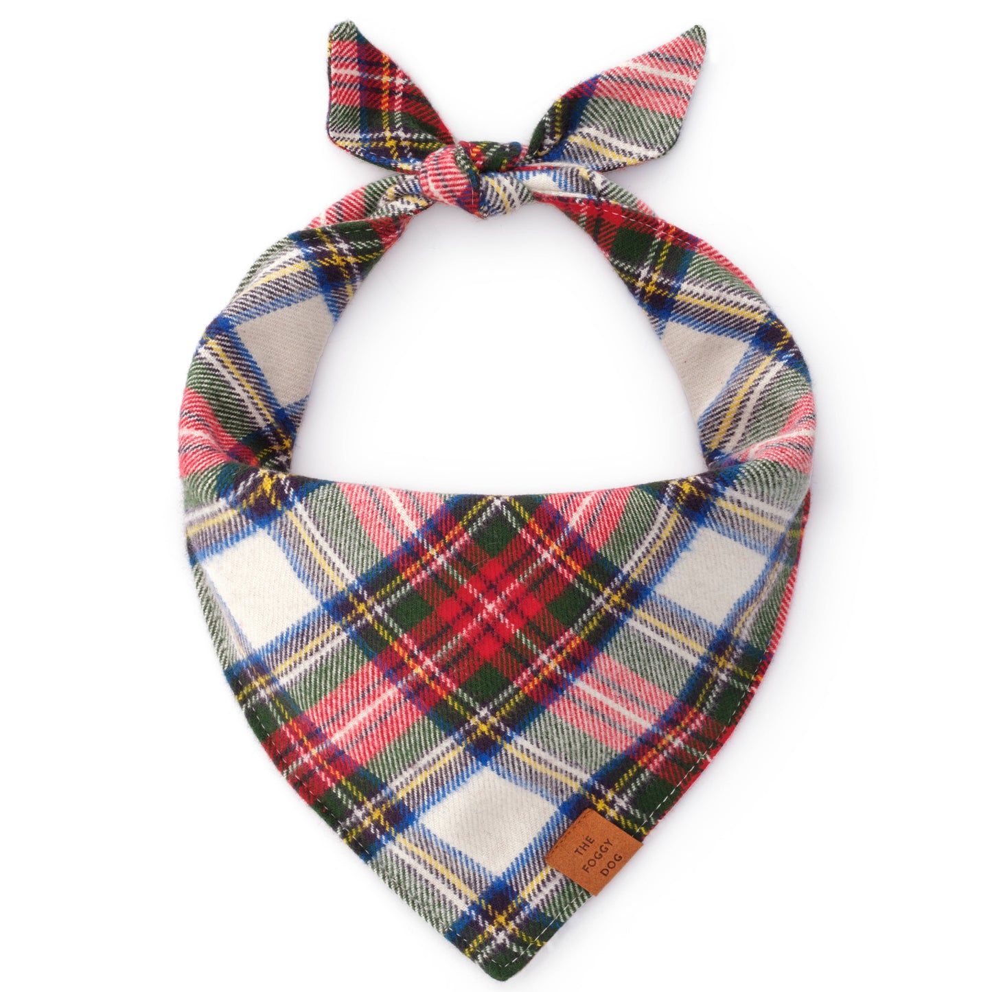 Foggy Dog Regent Plaid Flannel Bandana