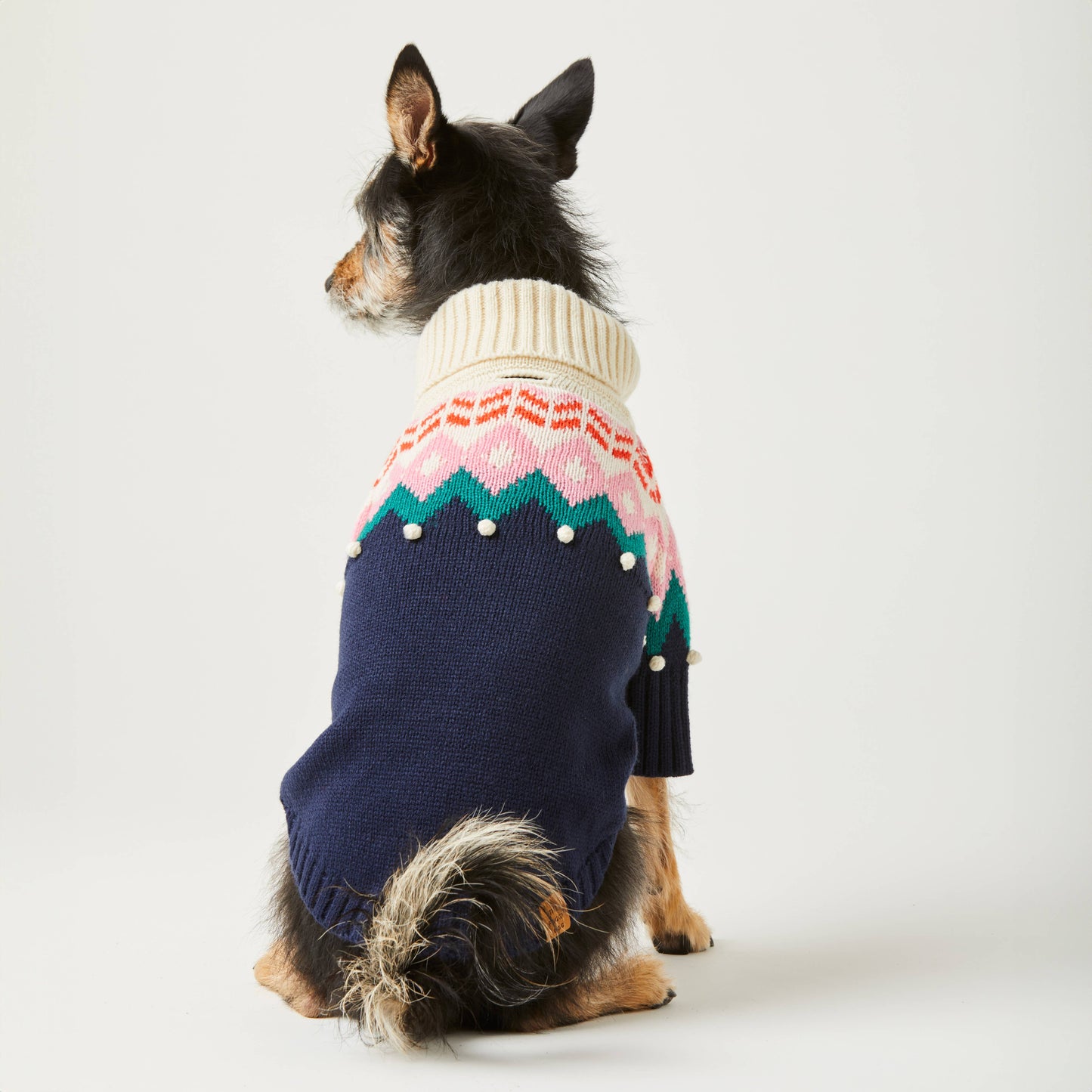 Foggy Dog Fair Isle Bobble Sweater