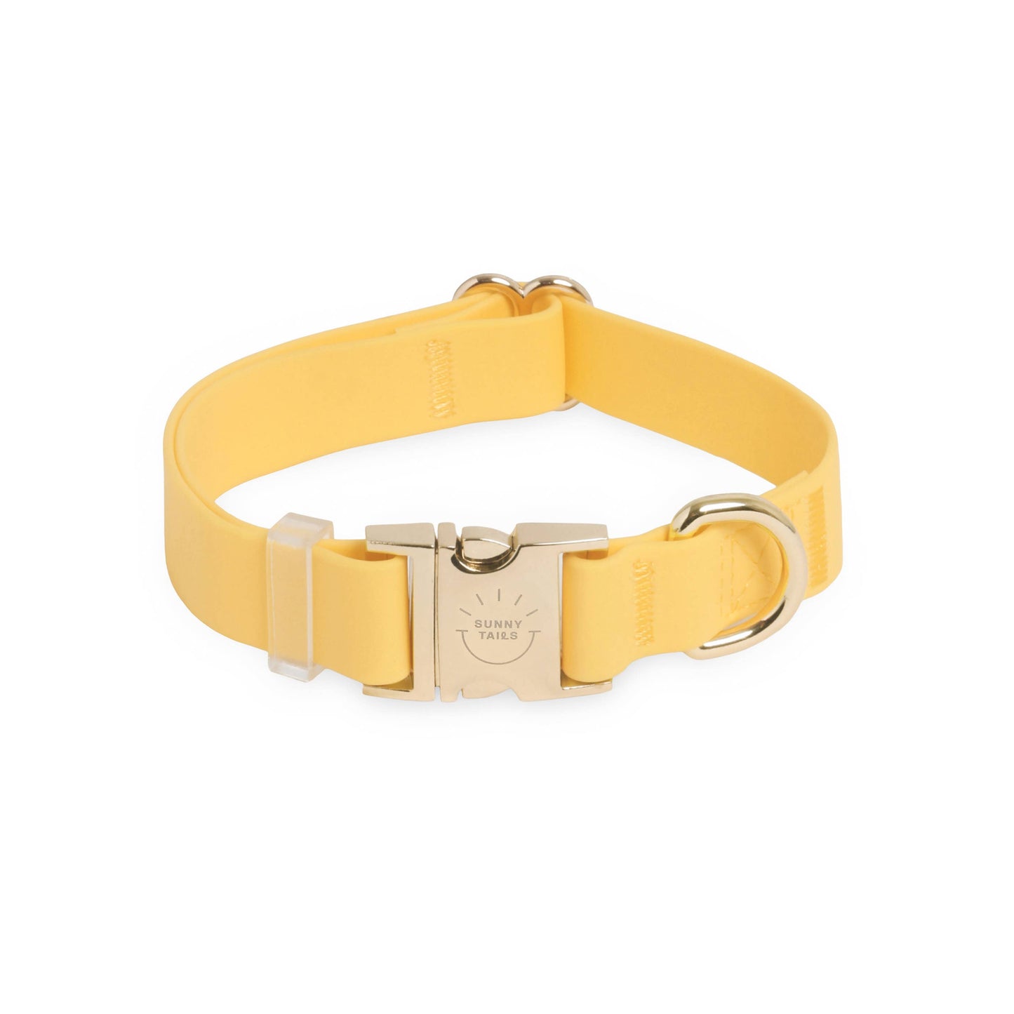 Dandelion Yellow Waterproof Dog Collar