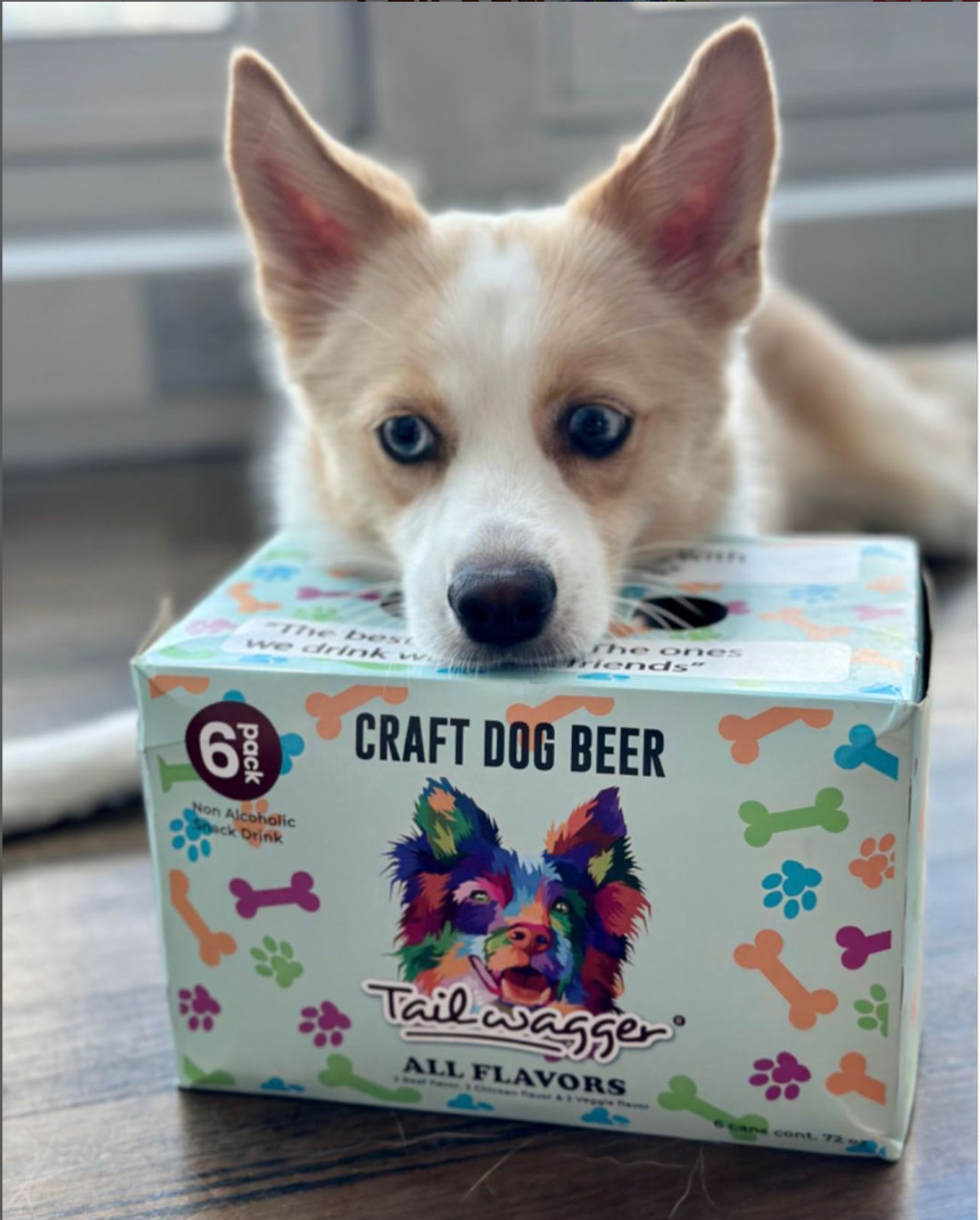 Veggie Blonde Dog Beer