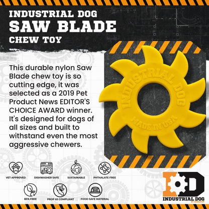 Nylon Circular Saw Blade - Med/Large - Yellow