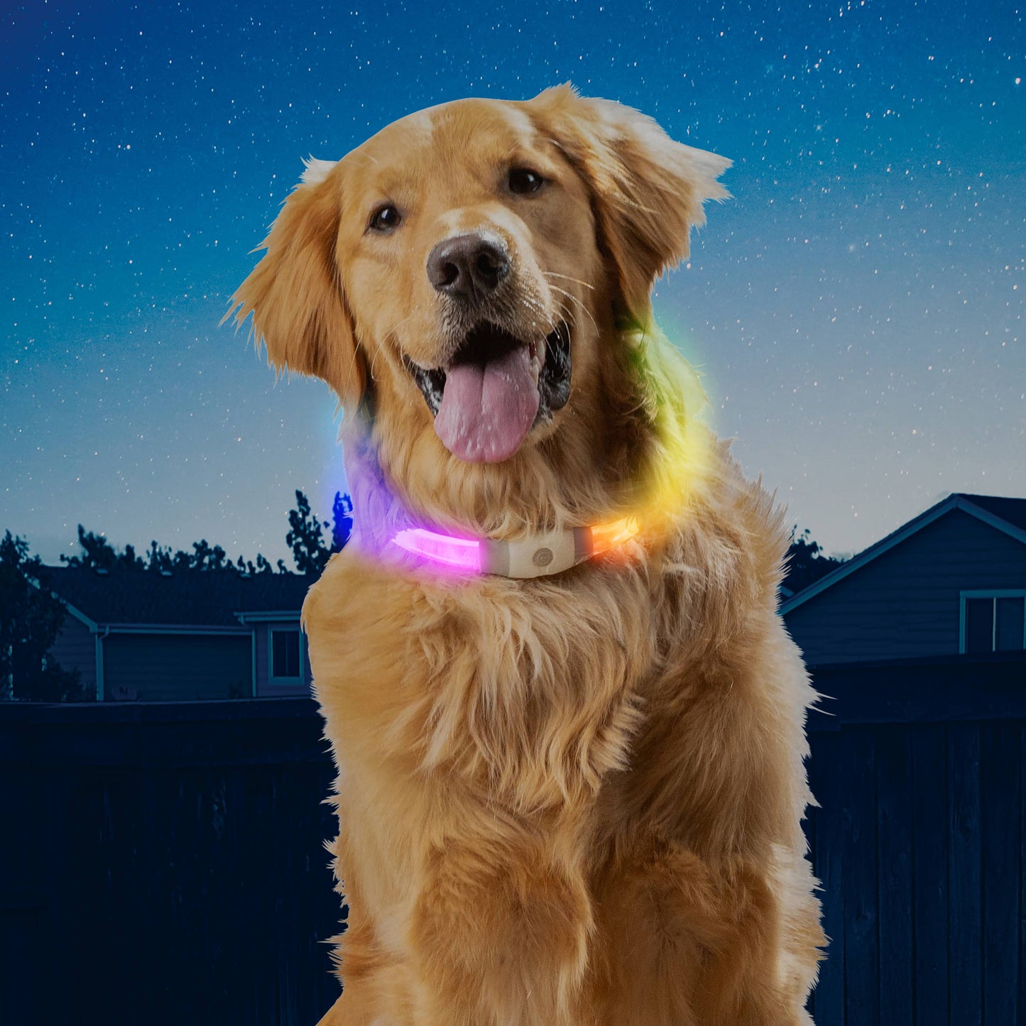 Nite Ize Rechargeable LED Safety Necklace Disco