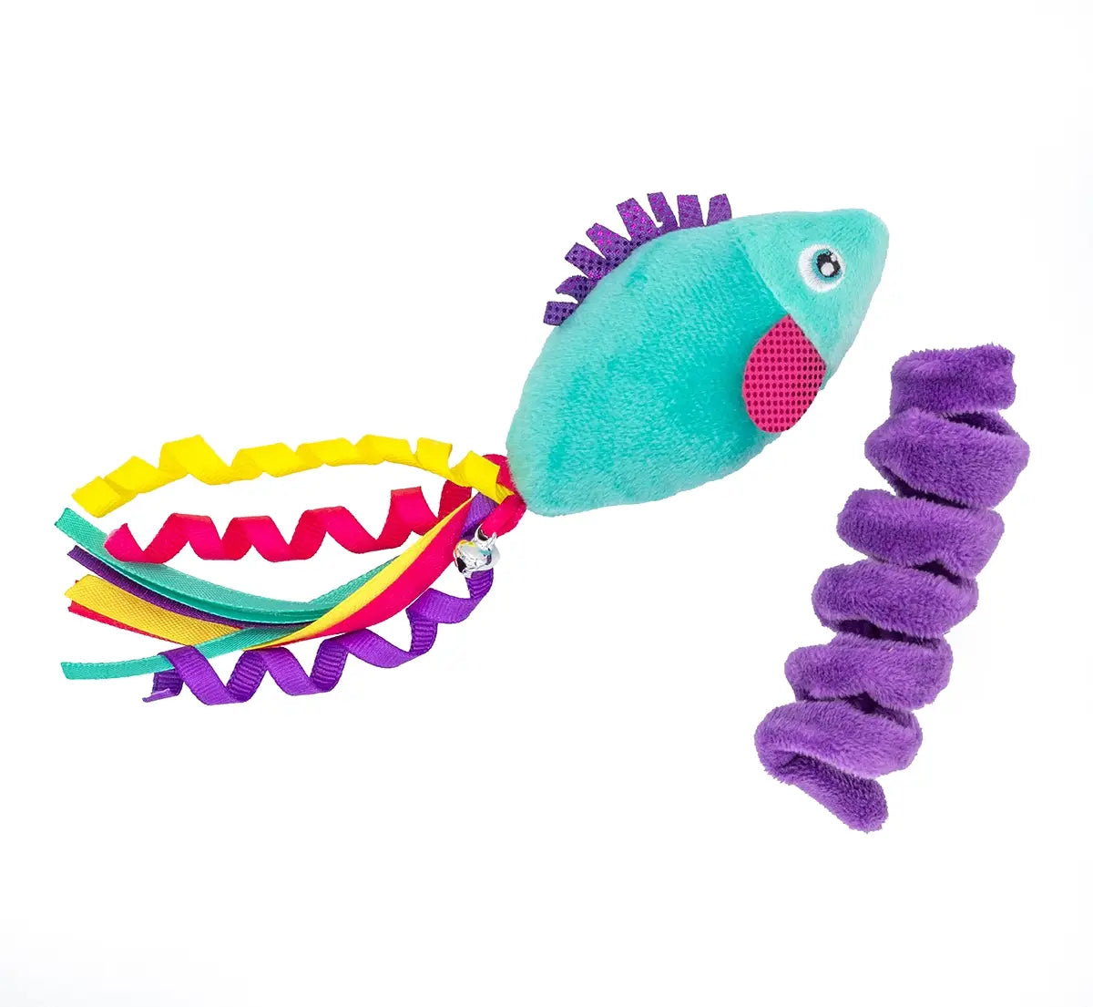 Thoozy Fish Felt Spiral 2pk