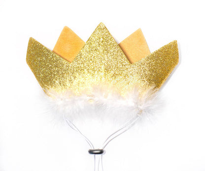 Multipet Party Crown Gold Small