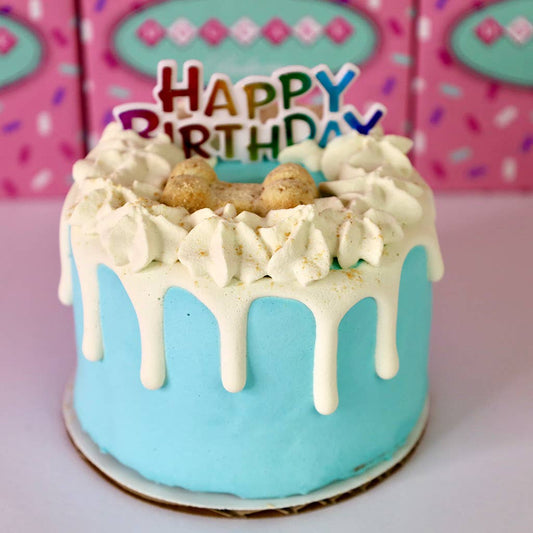 Dog Cake Bakery | Dog Birthday Cake Blue
