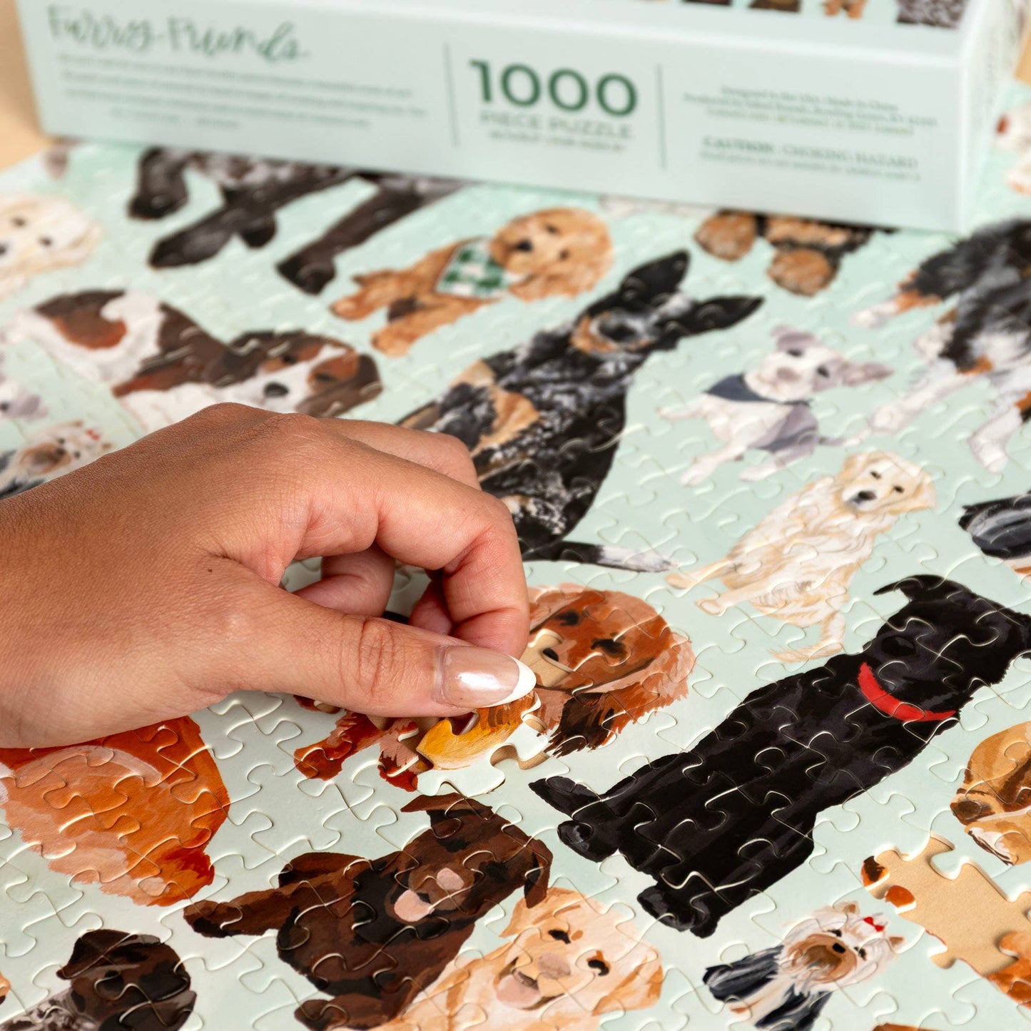 Furry Friends - 1,000 Piece Dogs Jigsaw Puzzle
