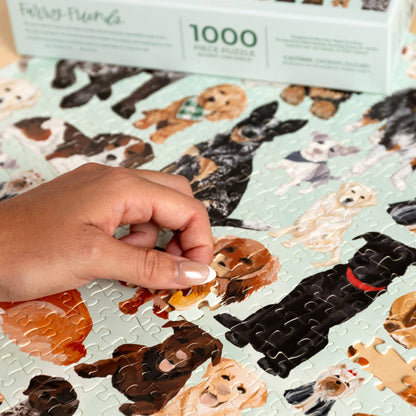 Furry Friends - 1,000 Piece Dogs Jigsaw Puzzle