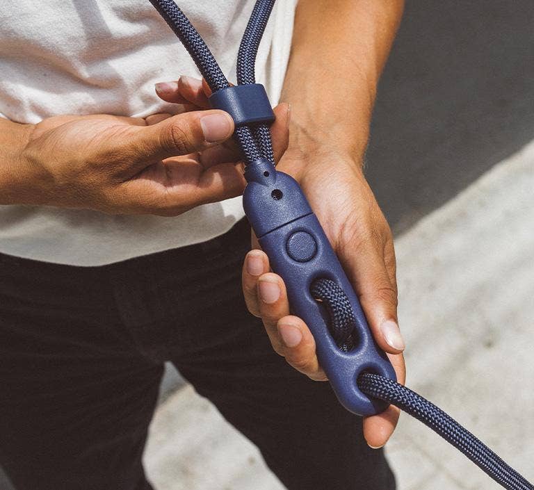 Deep Blue | Hands-Free Leash