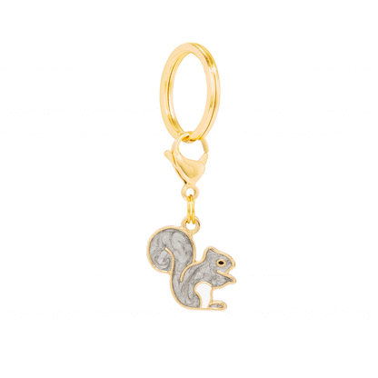 Squirrel Collar Charm