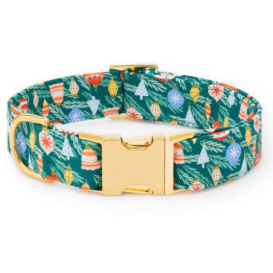 Festive Ornaments Dog Collar