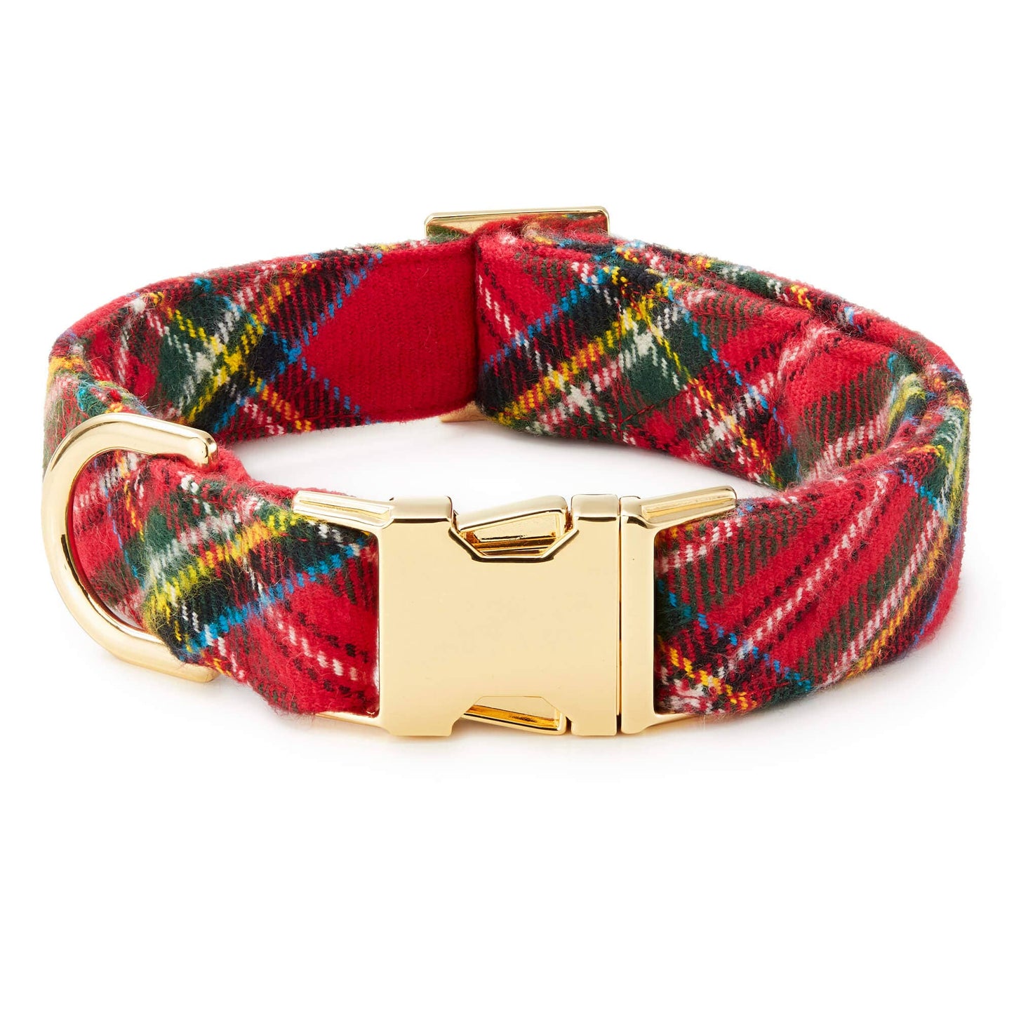 Foggy Dog Tartan Plaid Flannel Dog Collar