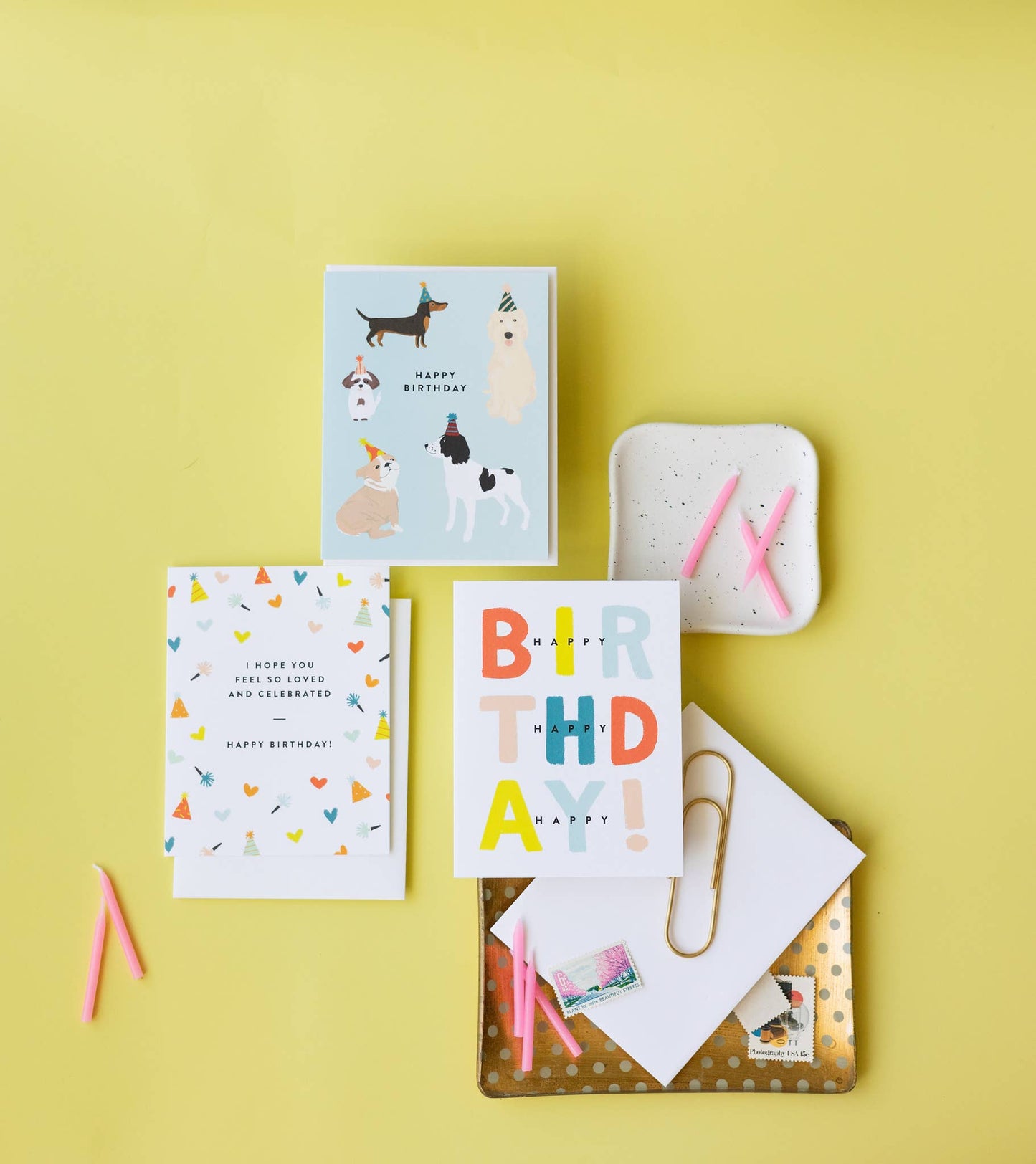Party Dogs Birthday Card