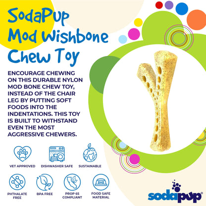 MOD Wishbone Ultra Durable Nylon Chew Toy