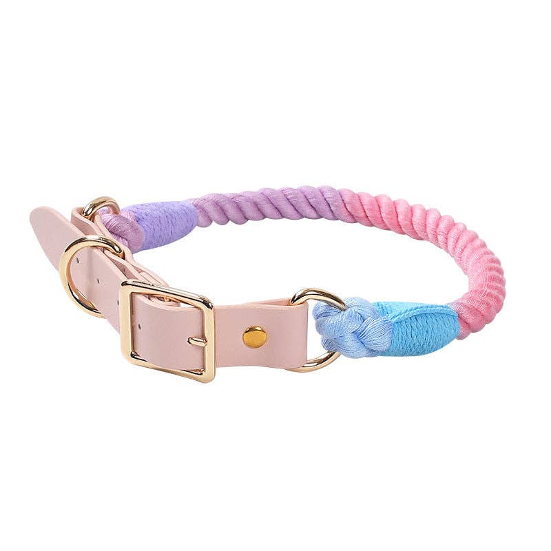Loofie - Colorful Dog Collar & Leash (not sold as a set)