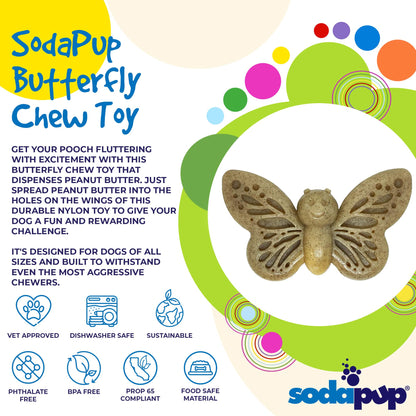 Butterfly Nylon Chew & Enrichment Toy