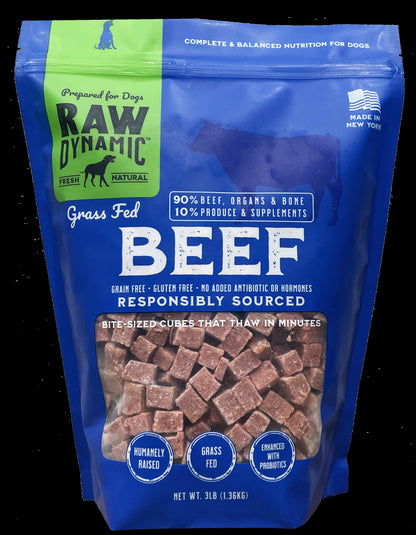 Raw Dynamic Frozen Dog Food
