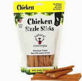 Natural Cravings Sizzle Stick Waggers Treat